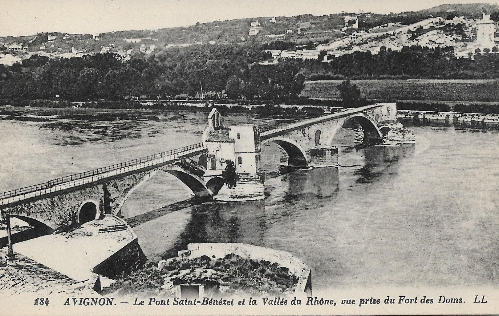 /France/FR_place_1903-1938_AVIGNON. Le Pont Saint-Benezet et la Vallee du Rhone.jpg